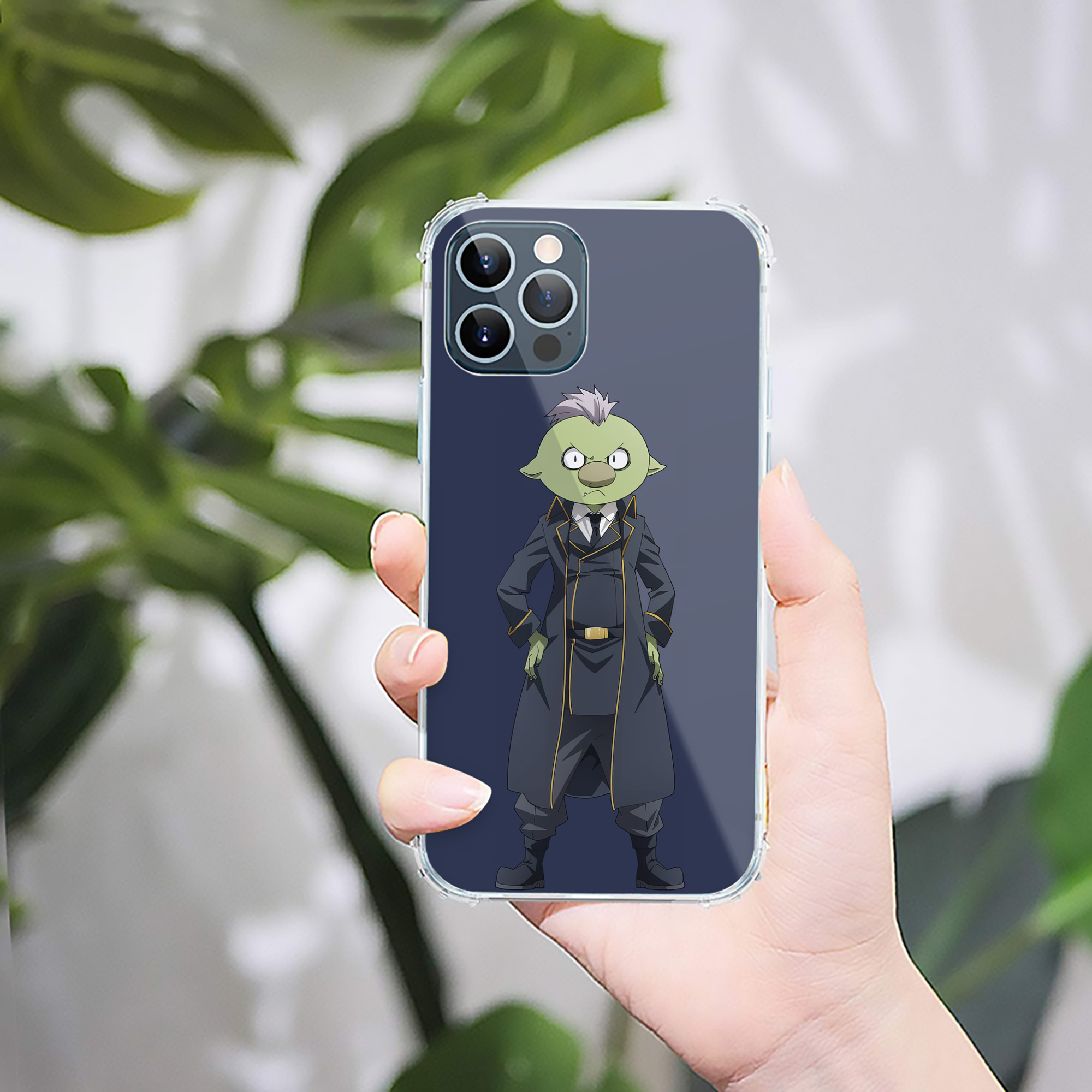（画像用） 転スラ Regarding Reincarnated to Slime 【iPhone 12シリーズ対応】透明スマホケース（クリアソフトケース）